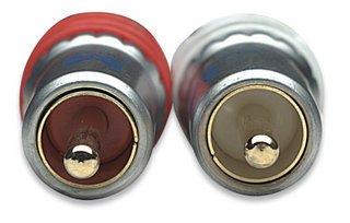 Cable 4,80m 2xrca M 2xrca M Doble Blindaje Nylon Azul