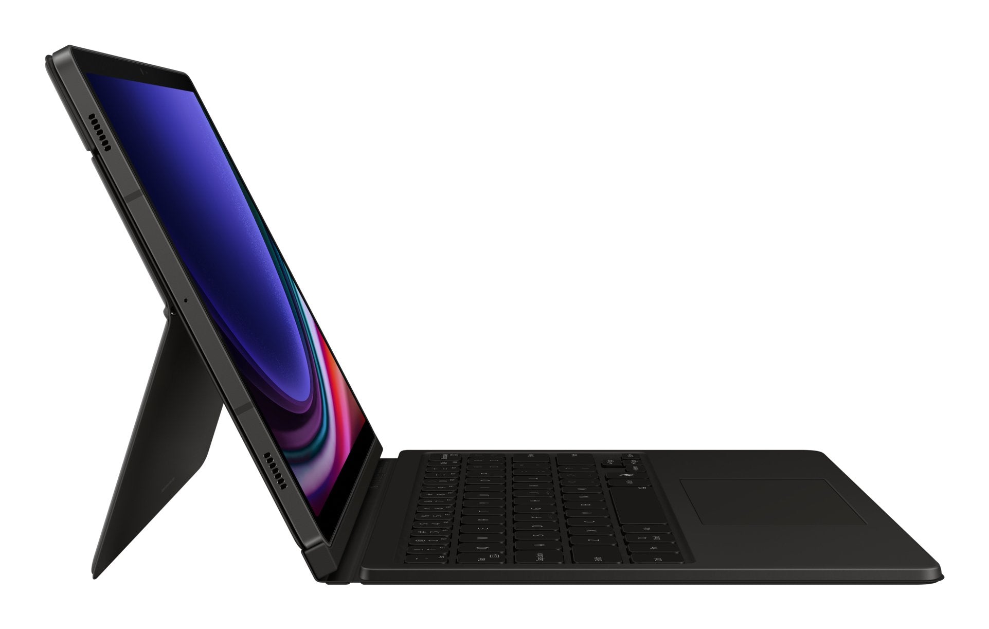 Tab S9/S9 Fe Book Cover Keyboard Black