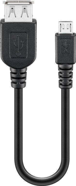 Goobay Cable Usb2.0 A Micro Usb H/M 0.2m