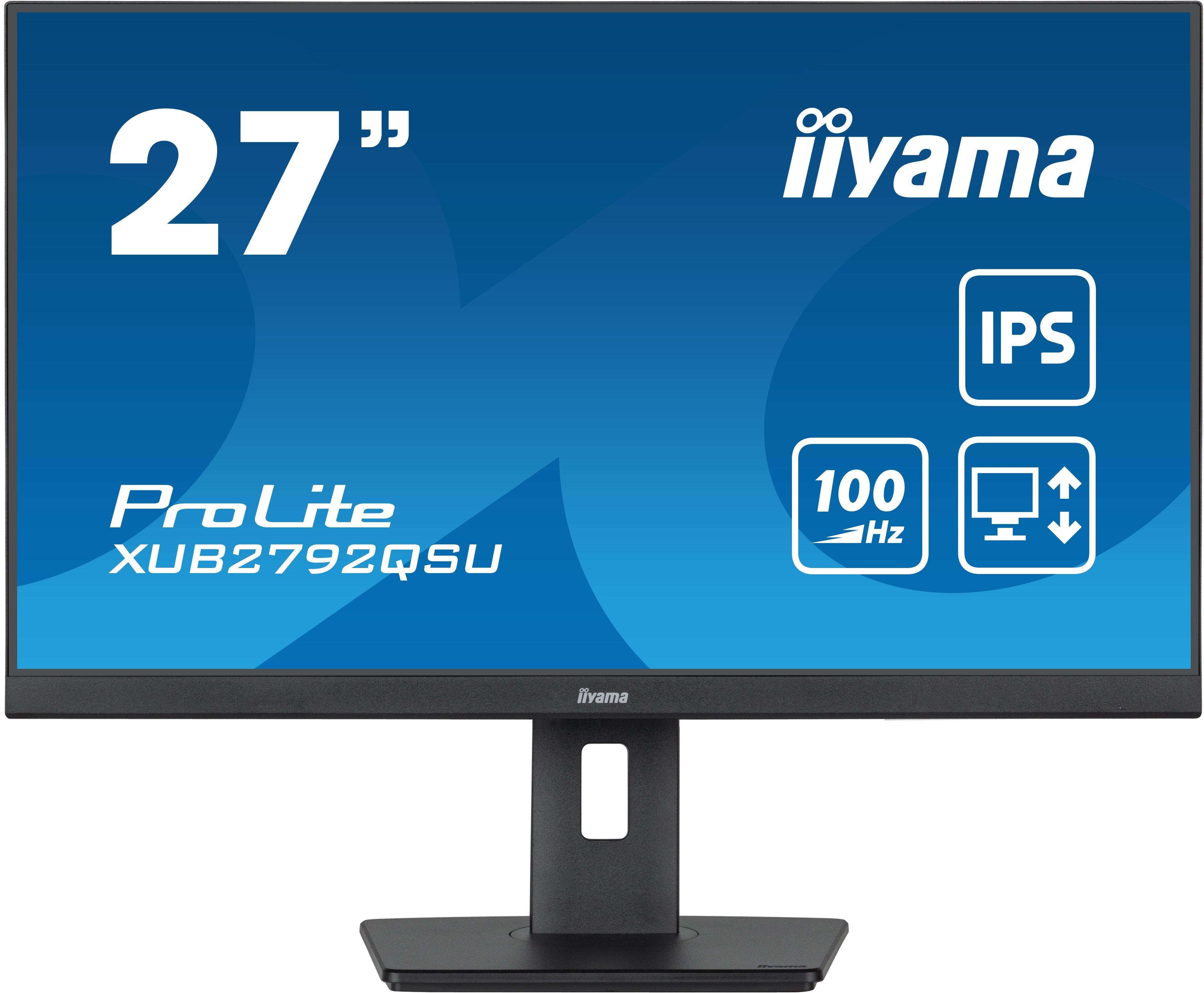 EAN 4948570122615 - iiyama ProLite XUB2792QSU-B6 pantalla para PC 68,6 cm (27") 2560 x 1440 Pixeles Quad HD LED Negro imagen 3