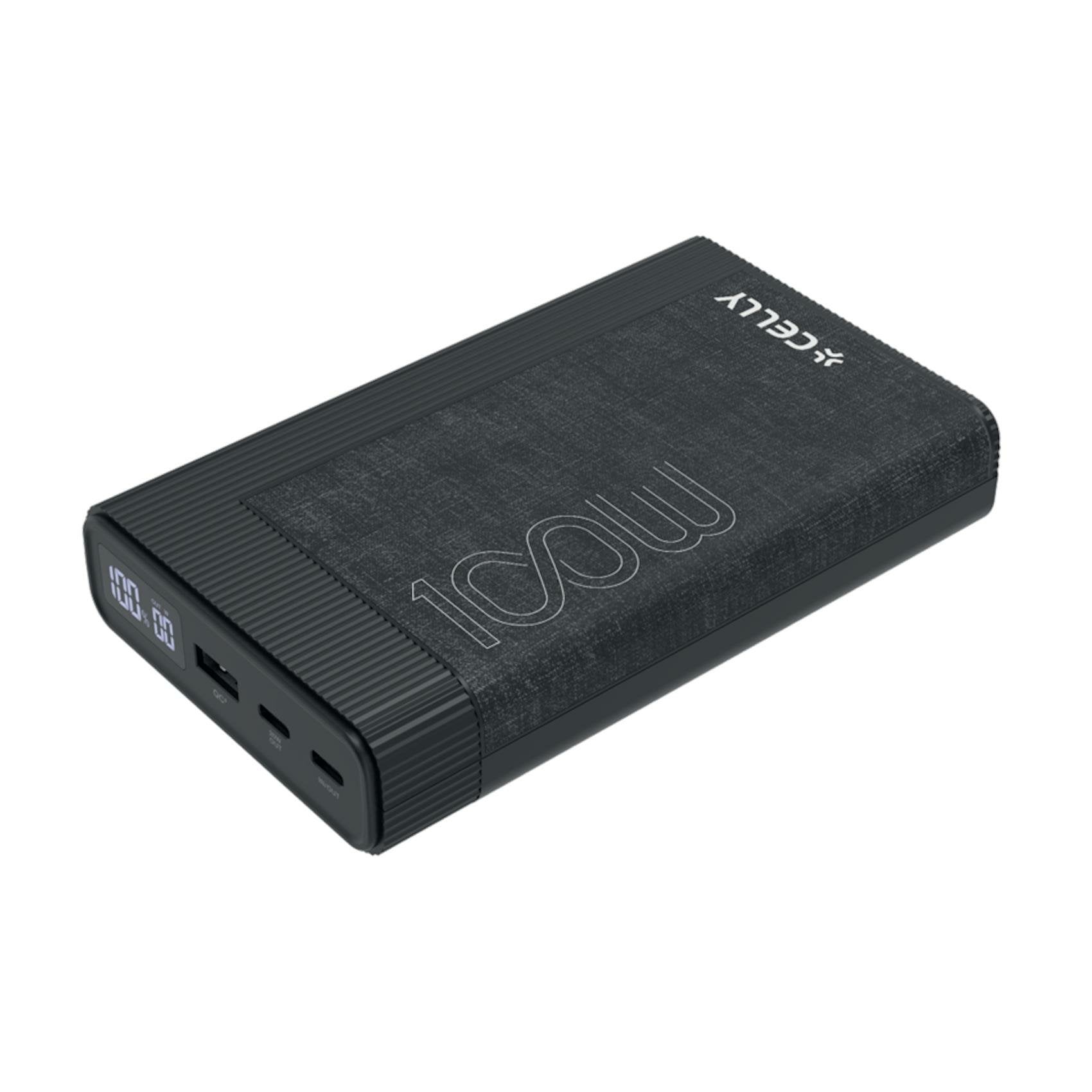 EAN 8021735205388 - Celly PBPD100W20000BK batería externa Negro imagen 1