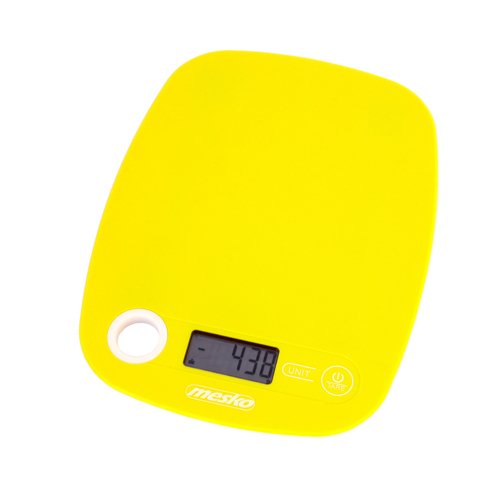 Báscula De Cocina Mesko Ms 3159y Amarillo Encimera Rectángulo