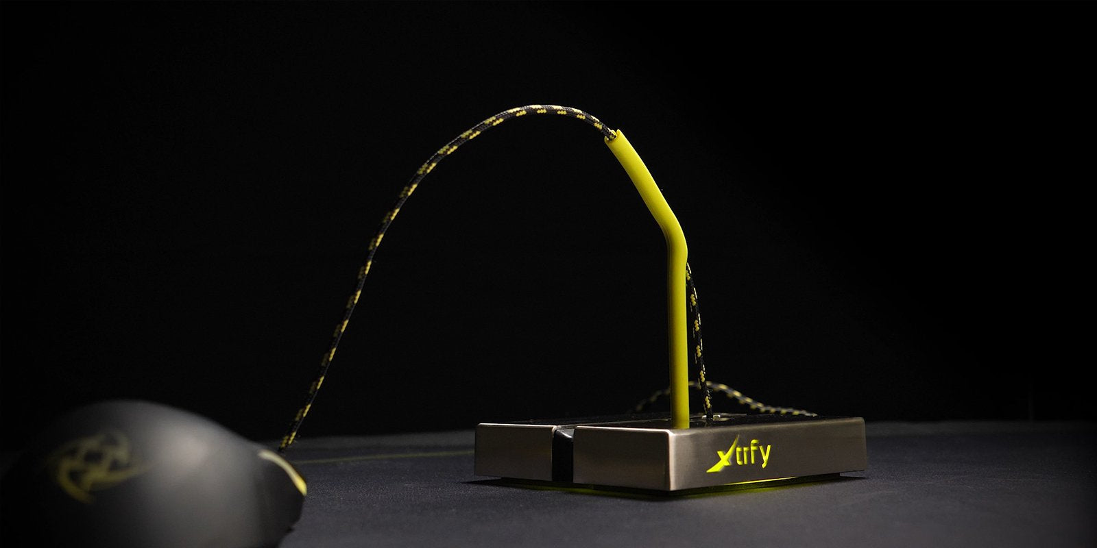 Cherry Xtrfy Zub B1 Raton Bungee Plata Amarillo Hub De Interfaz Usb 2.0