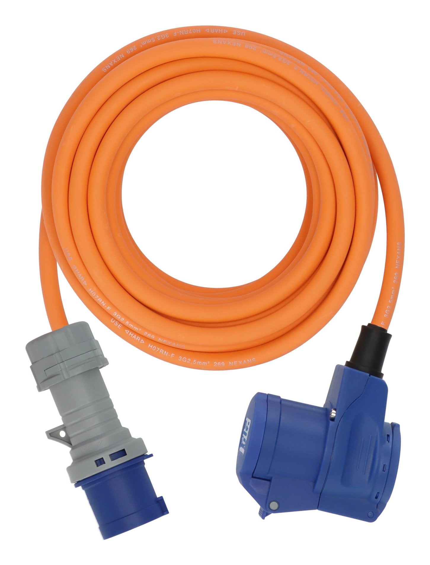 EAN 4007123702046 - Brennenstuhl 1167650310 base múltiple 10 m 1 salidas AC Exterior Naranja imagen 1