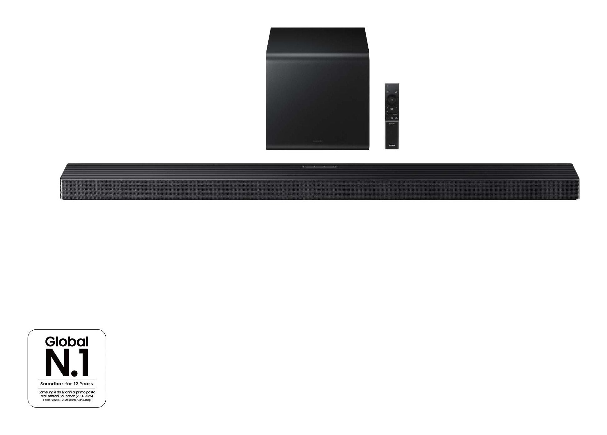 EAN 8806097107804 - Samsung HW-QS700F/ZF altavoz soundbar Negro 3.1.2 canales 345 W imagen 1