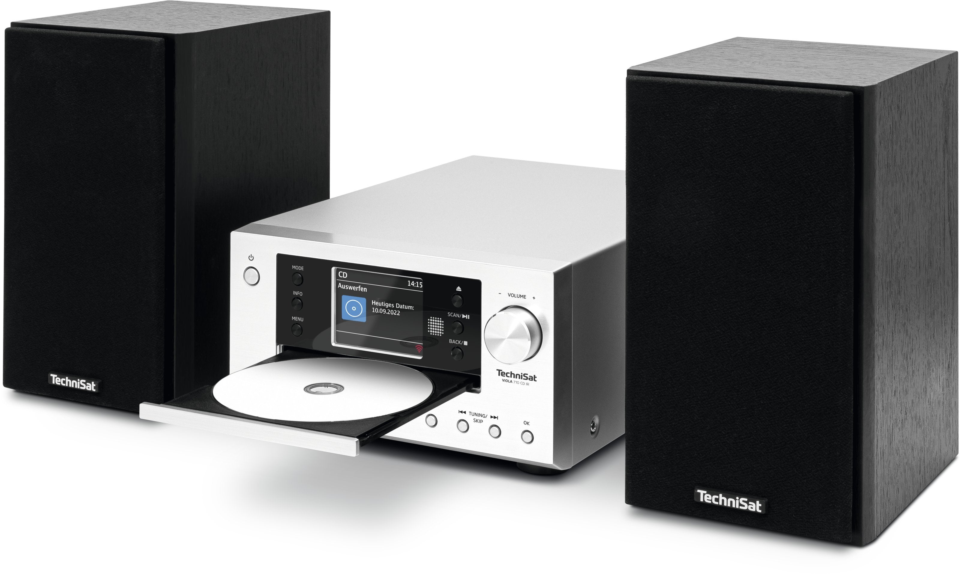 Technisat Viola 710 Cd Ir Schwarz