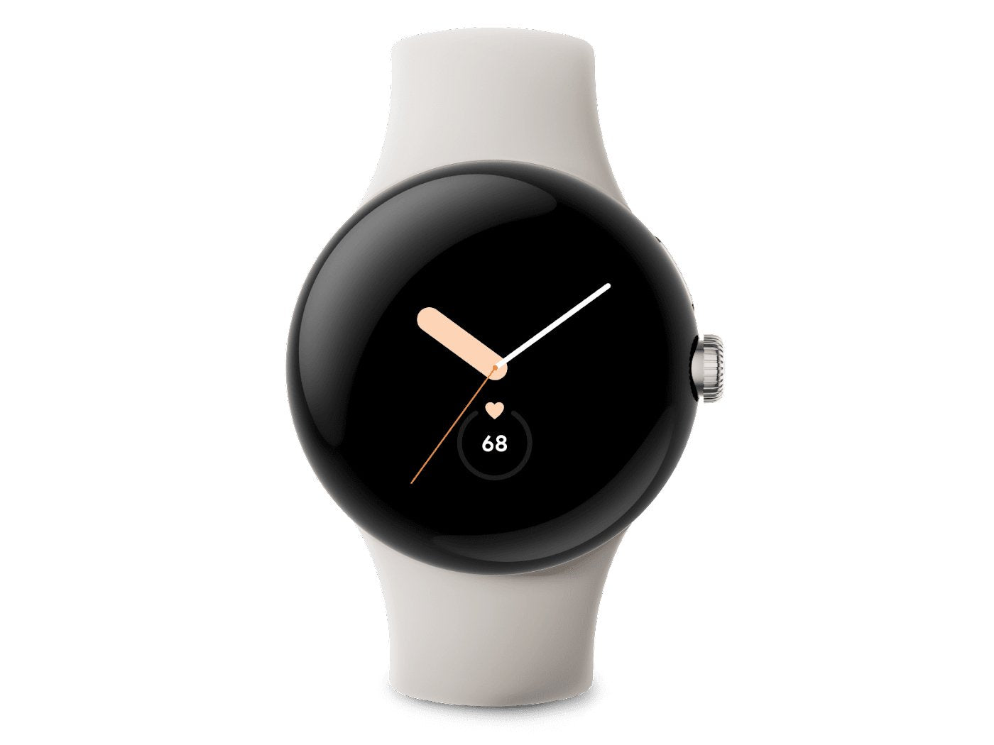 Smartwatch Google Pixel Wifi Polished Silver/Chalk
