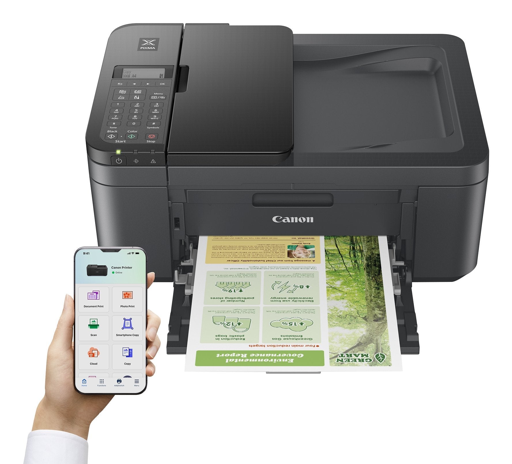 EAN 4549292237368 - Canon PIXMA TR4755i Inyección de tinta A4 4800 x 1200 DPI Wifi imagen 2