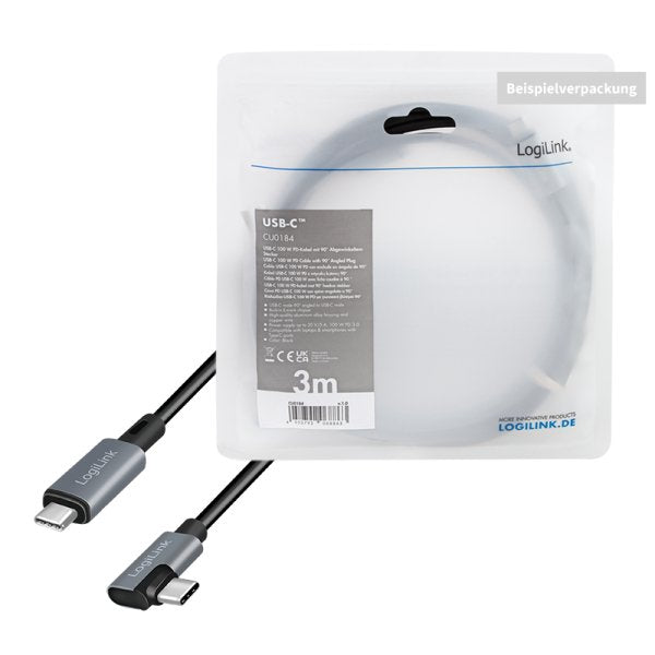 EAN 4052792068856 - LogiLink CU0183 cable USB USB 2.0 2 m USB C Negro, Plata imagen 6