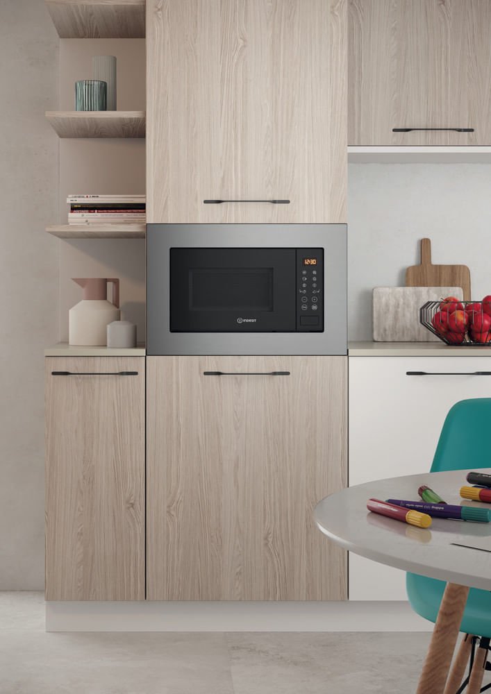 EAN 8050147591437 - Indesit MWI 120 GX Acero inoxidable Microondas con grill Integrado 20 L 800 W imagen 4