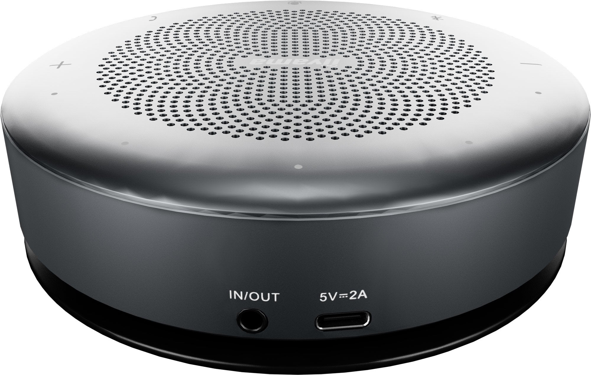 Iiyama Uc Spk01m - Altavoz Bluetooth Para Salas De Reuniones (Usb-C), Color Negro