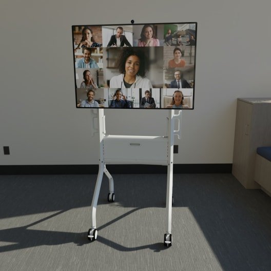 Lscuw - Voyager Manual Height Adjustable Av Cart