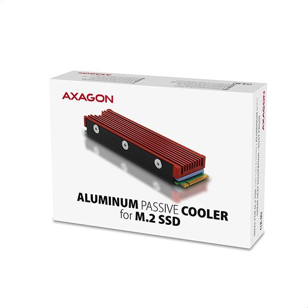 EAN 8595247903976 - Axagon CLR-M2 sistema de refrigeración para ordenador M.2 NVMe SSD, Unidad de estado sólido Disipador tér imagen 9