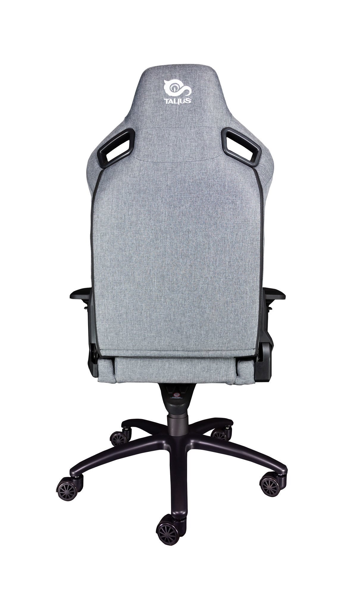Talius Silla Raptor Gaming Negra/Gris 4d, Frog, Base Metal, Ruedas Nylon, Hasta 170kg
