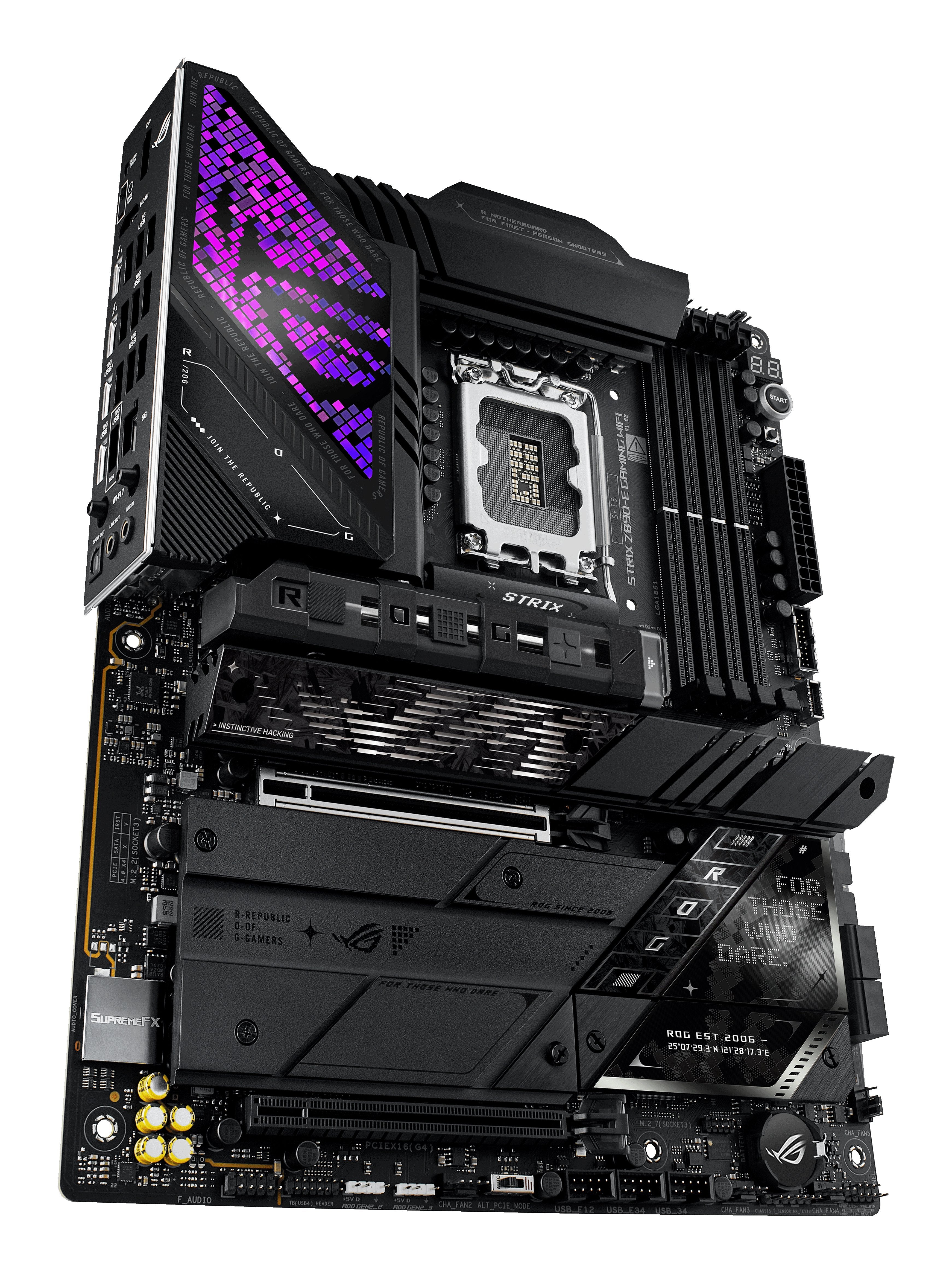 EAN 4711387756133 - ASUS ROG STRIX Z890-E GAMING WIFI Intel Z890 LGA 1851 (Socket V1) ATX imagen 9