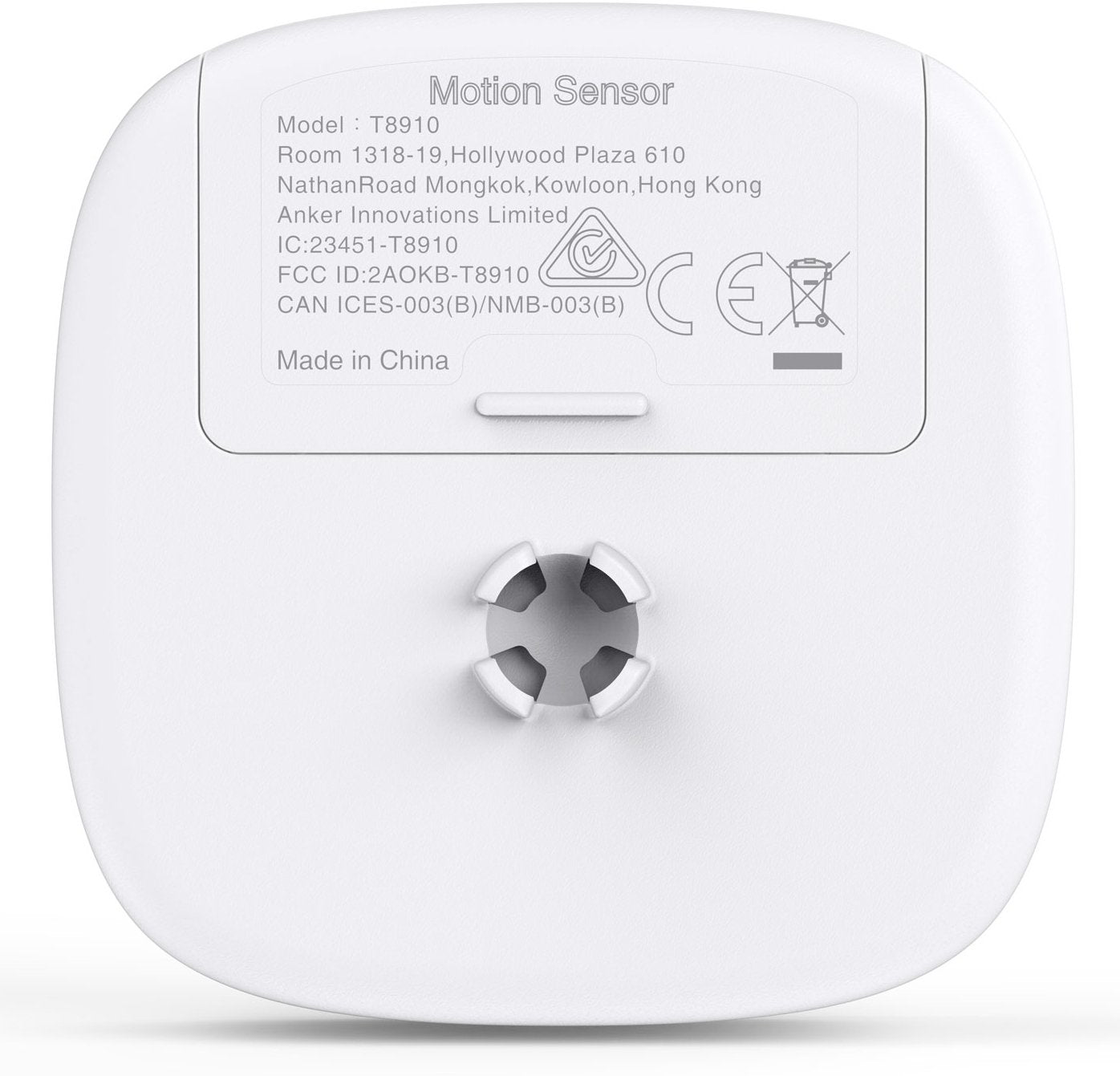EAN 0194644019075 - Eufy T8910021 detector de movimiento Inalámbrico Pared Blanco imagen 3