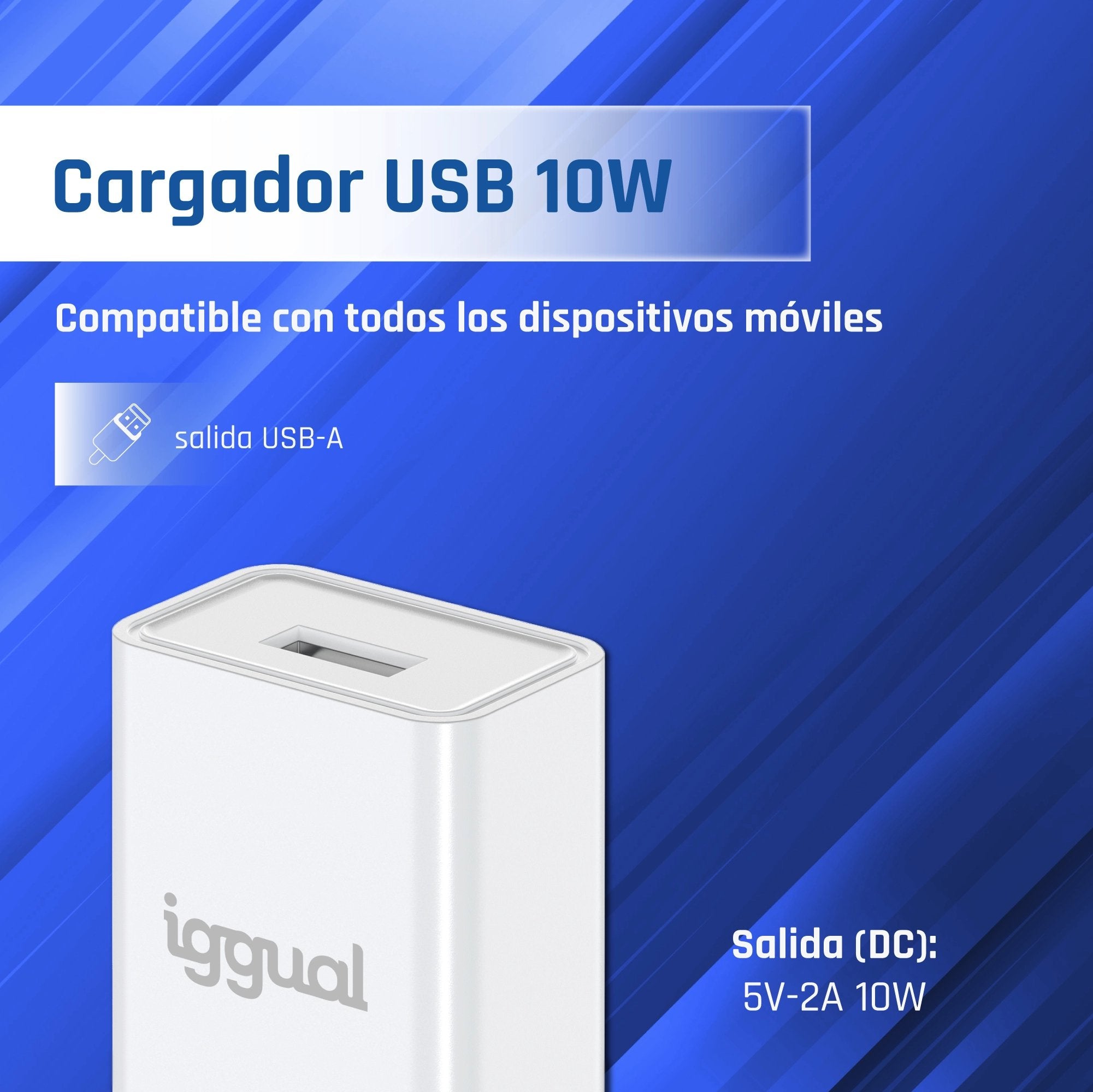 EAN 8435364316924 - iggual IGG316924 cargador de dispositivo móvil Smartphone Blanco Corriente alterna Interior imagen 4