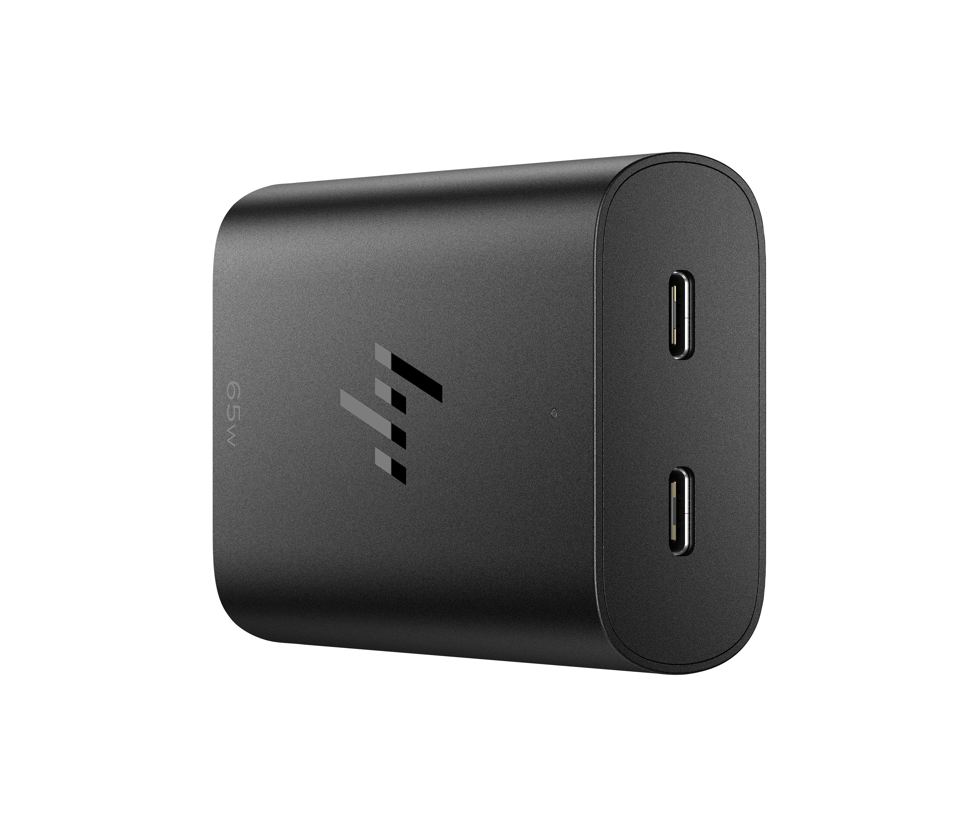 EAN 0196337695078 - HP 65W Gallium Nitride USB-C Laptop Charger adaptador e inversor de corriente Interior Negro imagen 4