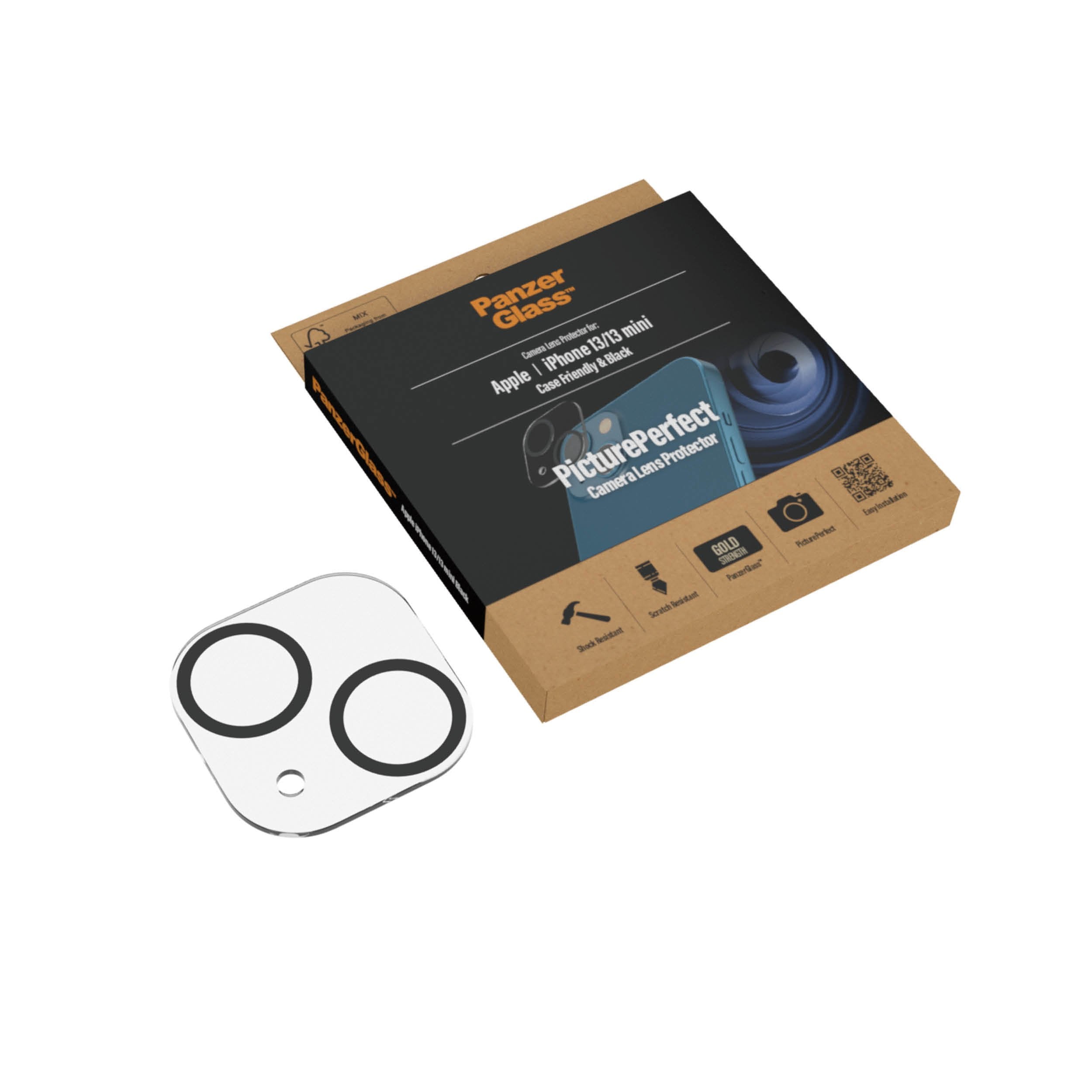EAN 5711724003837 - PanzerGlass ® PicturePerfect Camera Lens Protector iPhone 13 | Mini Protector de pantalla Apple 1 pieza(s imagen 5