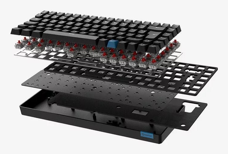 EAN 8436545693452 - Hiditec GKE010005 teclado Juego USB + RF Wireless + Bluetooth QWERTY Español Negro imagen 8