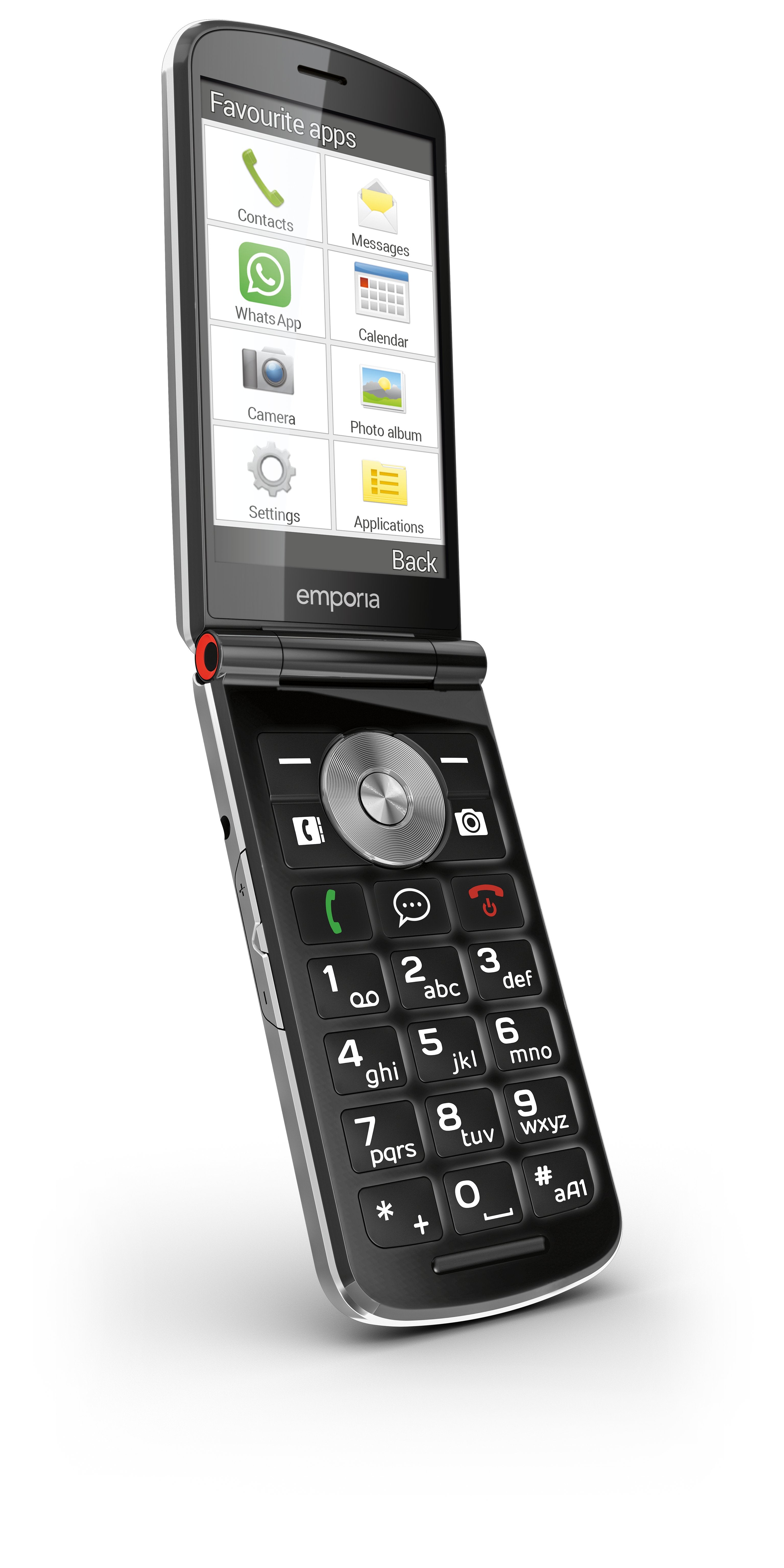 EAN 9005613168780 - Emporia emporiaTOUCHsmart.3 8,81 cm (3.47") 150 g Negro Teléfono para personas mayores imagen 20