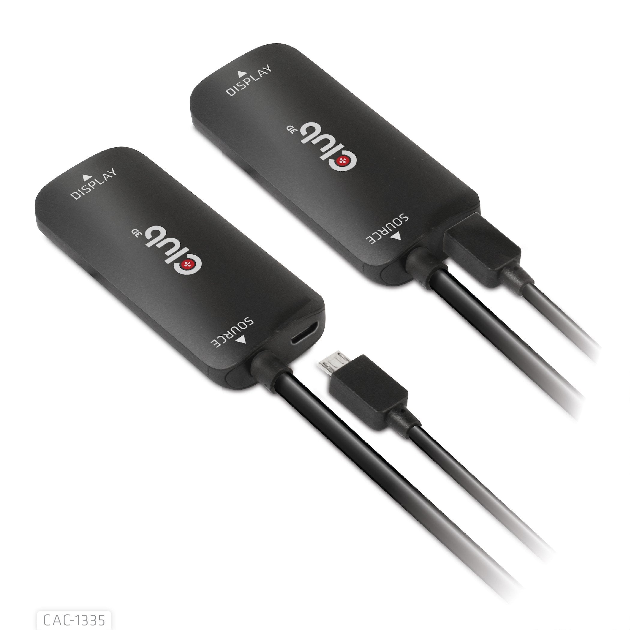 EAN 8719214472498 - CLUB3D CAC-1335 adaptador de cable de vídeo 1 m HDMI + USB DisplayPort Negro imagen 19