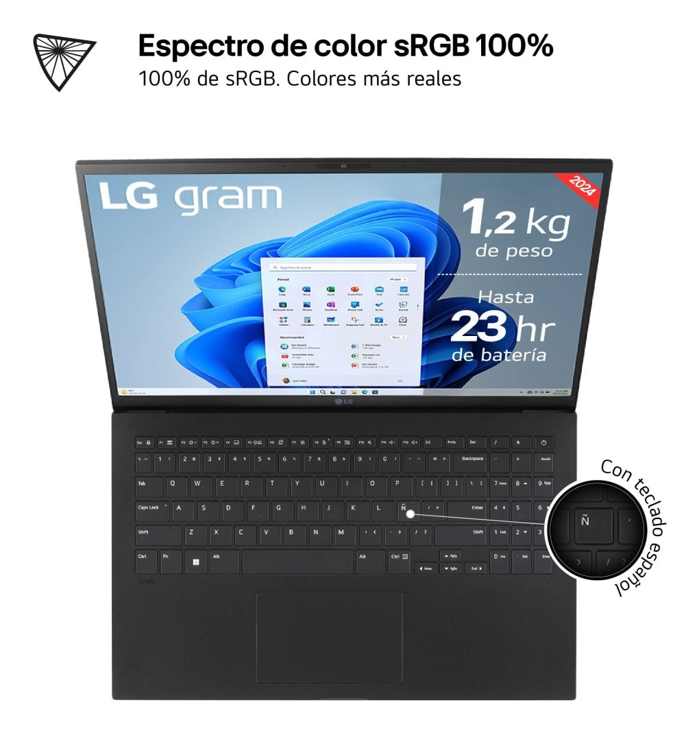 EAN 8806084432599 - LG Gram 15Z90S-G.AA55B ordenador portatil Intel Core Ultra 5 125H Portátil 39,6 cm (15.6") Full HD 16 GB imagen 2