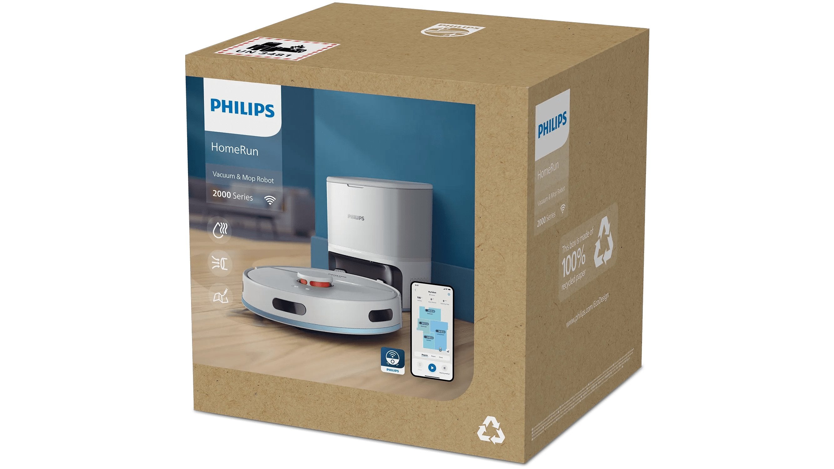 EAN 8720389065026 - Philips XU2100/15 aspiradora robotizada 0,38 L imagen 6