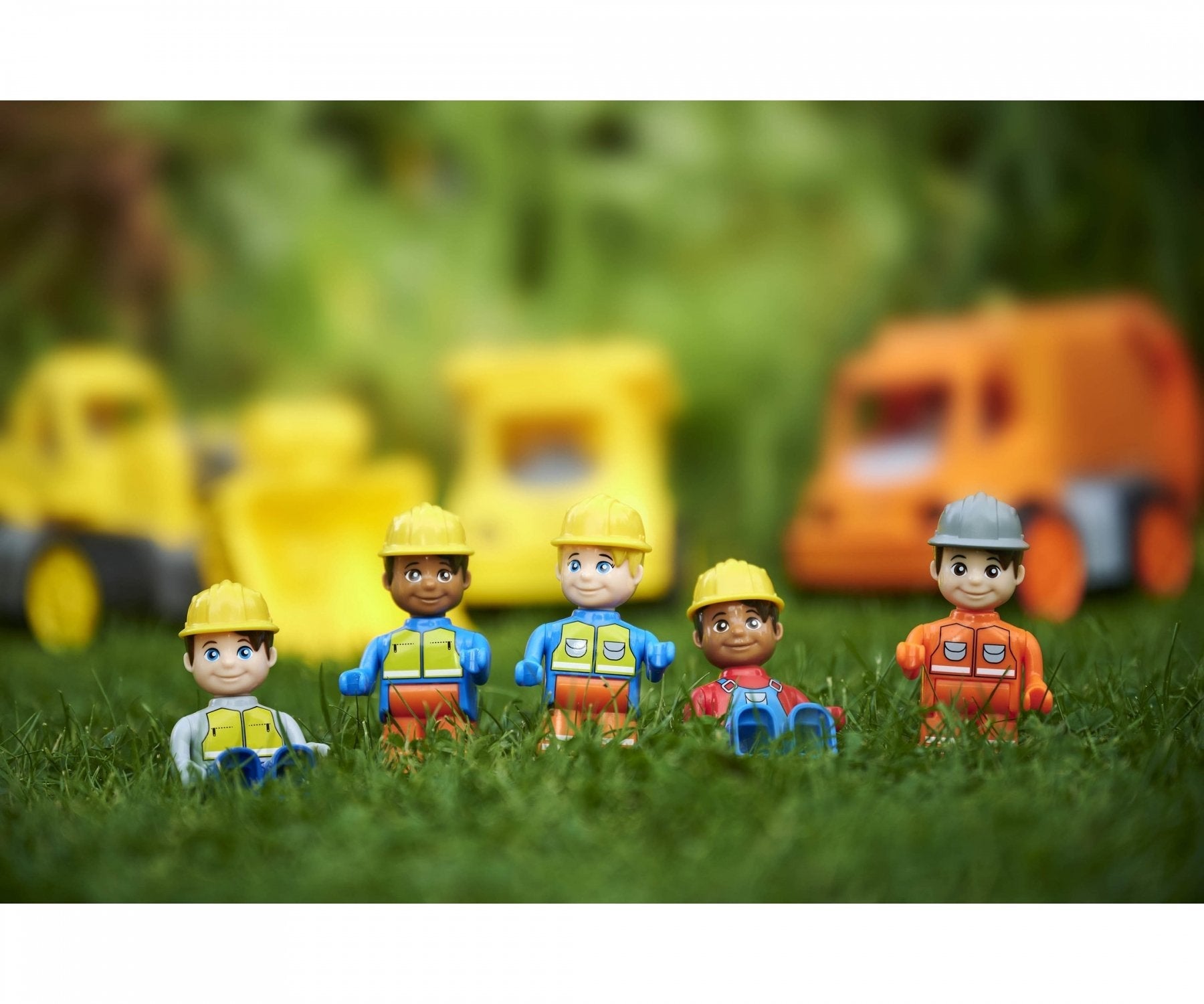 Vehículo De Juguete Big Power-Worker Kipper + Figur, Amarillo/Gris, Camión Basculante, 2 Año(S), Negro, Amarillo