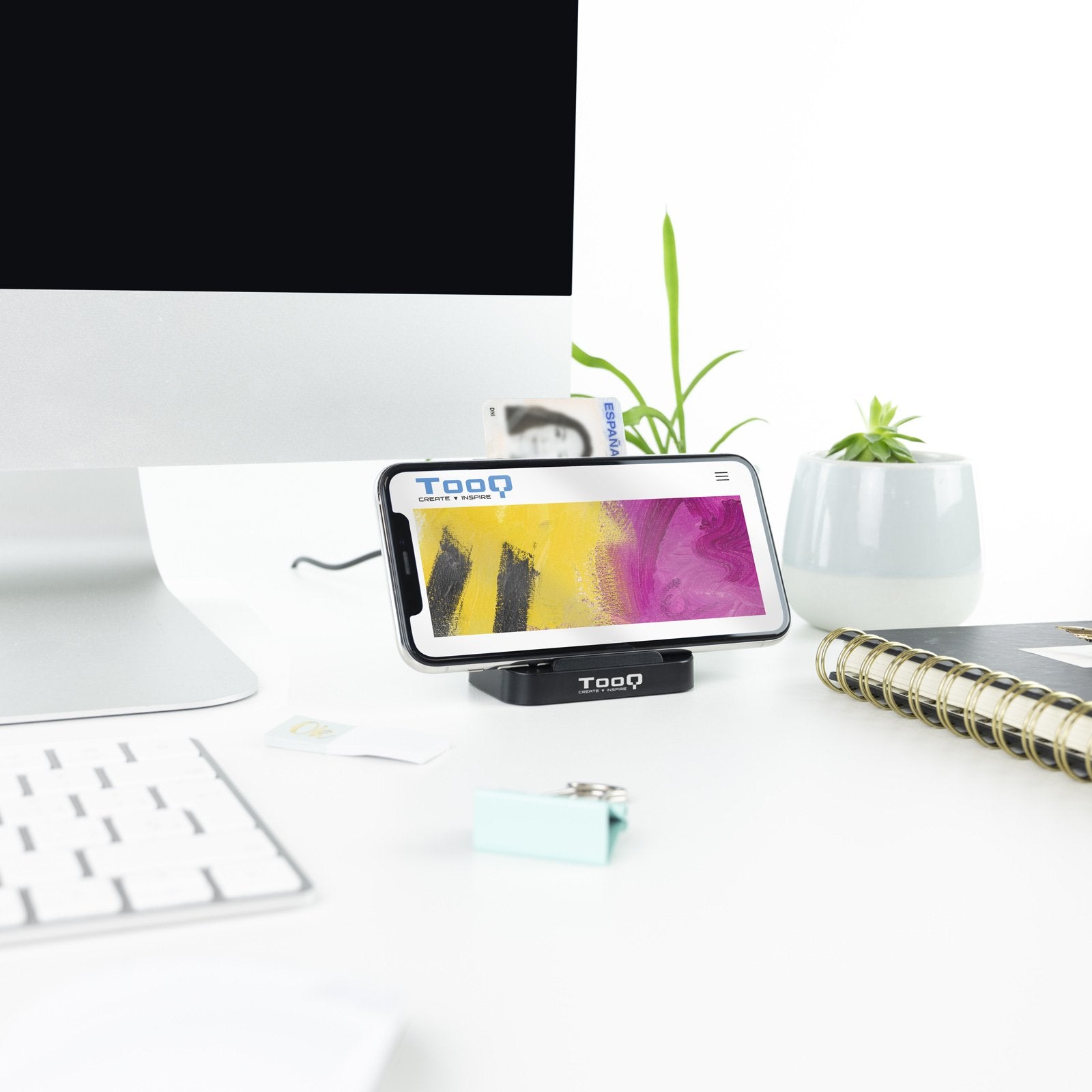 Tooq Lector De Tarjetas Inteligentes Dnie Vision Usb 2.0 - Negro