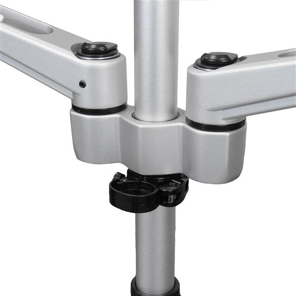 EAN 0065030863759 - StarTech.com ARMDUAL30 soporte para monitor 76,2 cm (30") Escritorio Negro, Plata imagen 5