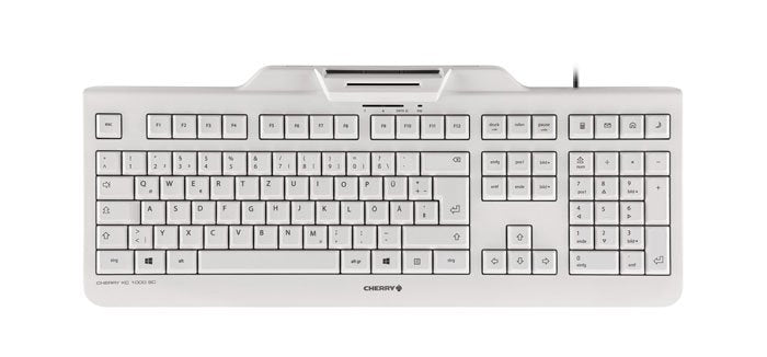 EAN 4025112084669 - CHERRY KC 1000 SC teclado Universal USB QWERTY Español Gris imagen 1