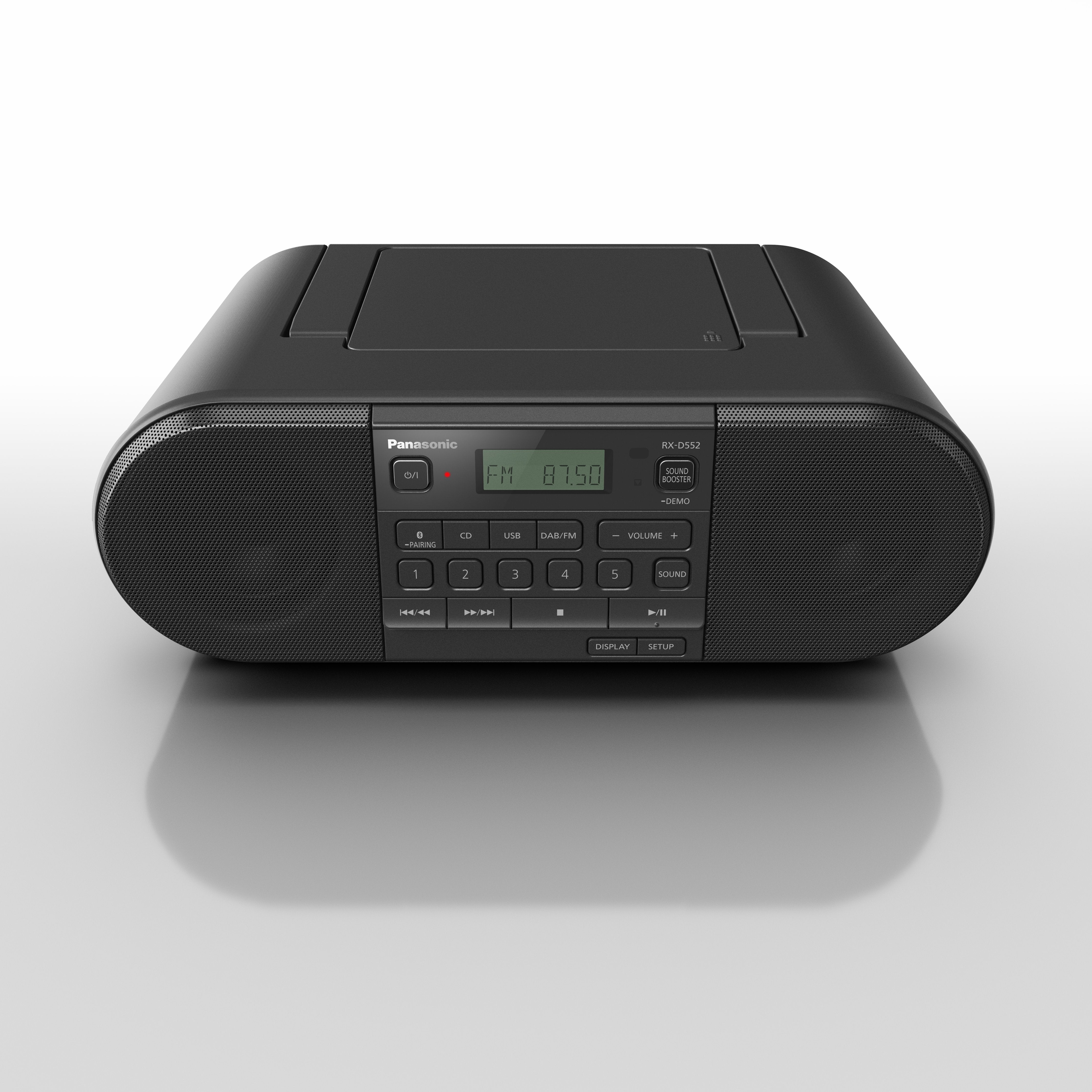 EAN 5025232915262 - Panasonic RX-D552 Digital 20 W DAB, DAB+, FM Negro Reproducción MP3 imagen 4