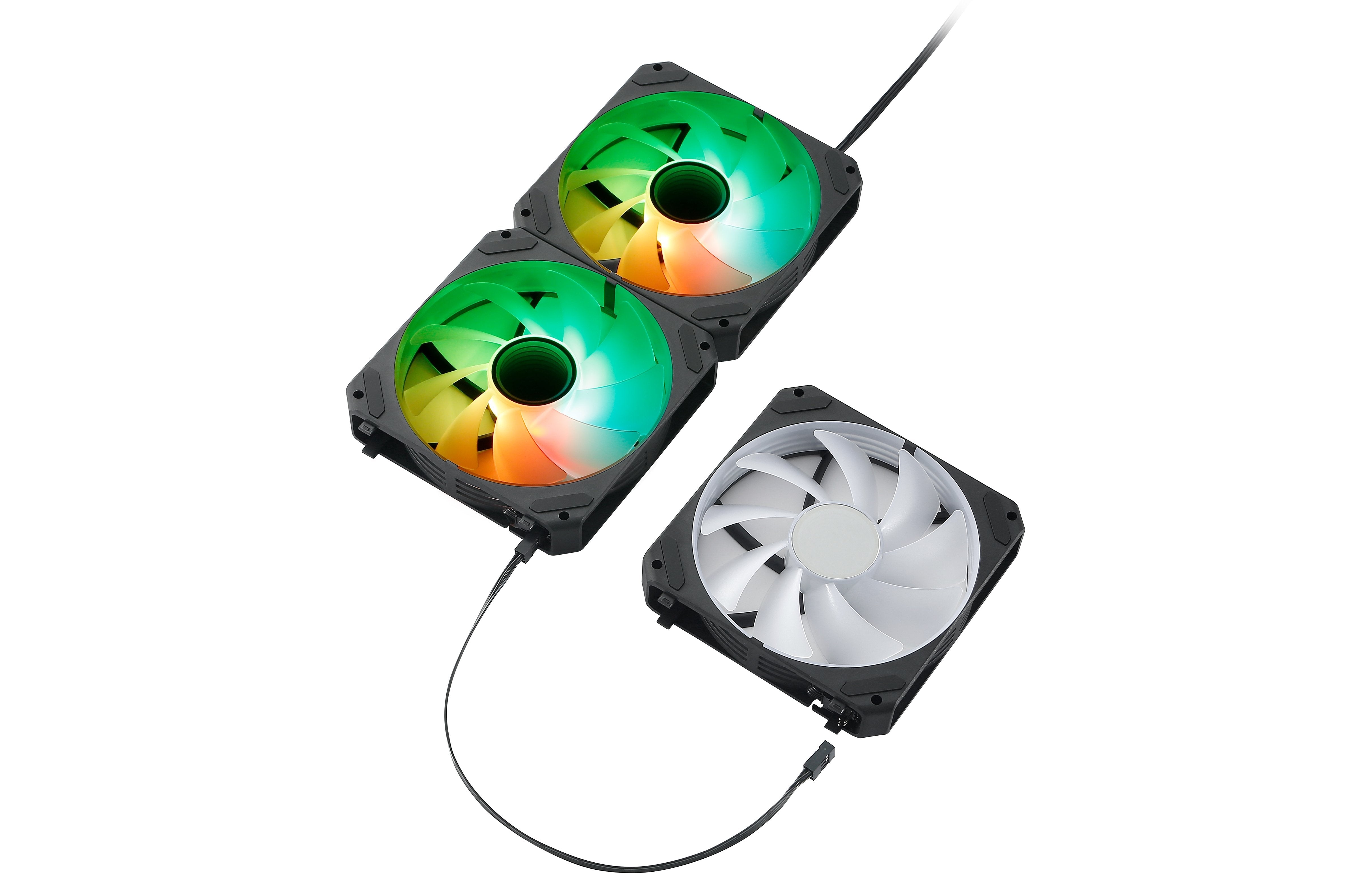 EAN 6974560222858 - ABYSM Arclight 2.0 ARGB Carcasa del ordenador 12 cm 3 pieza(s) imagen 4