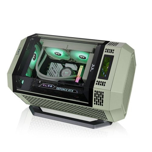 Kit De Soporte De Chasis Thermaltake Para The Tower 300 Matcha Green Negro Verde, Para Colocación Horizontal Ac-074-Onenan-A1