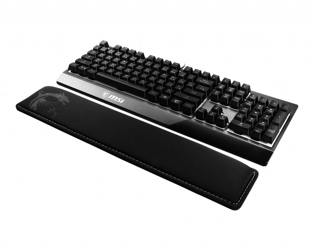 EAN 0824142214480 - MSI Vigor-WR01 descansa muñecas Espuma de memoria, Caucho Negro imagen 5