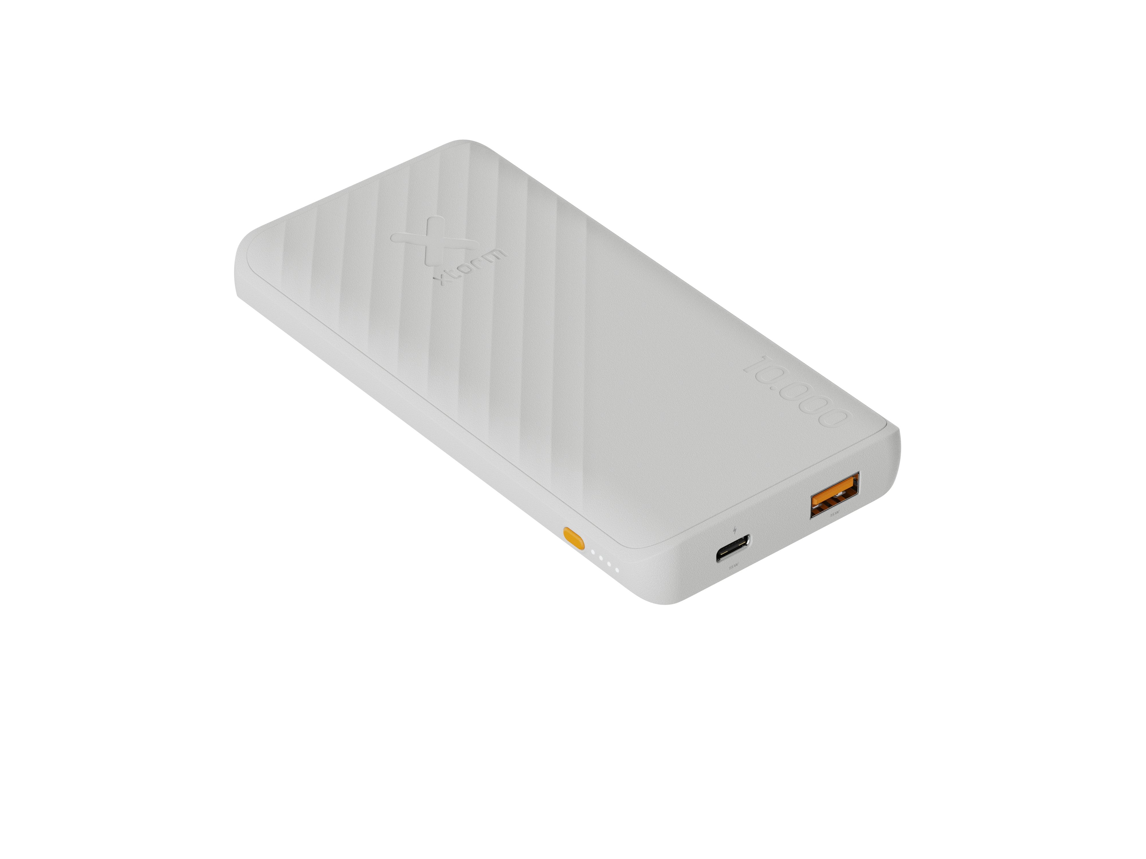 Power Bank Xg2100 Go2 15w 10000mah Blanco Ceniza Xtorm 15w/ 10000mah/ Carga Rápida/ Usb-C, Usb-A