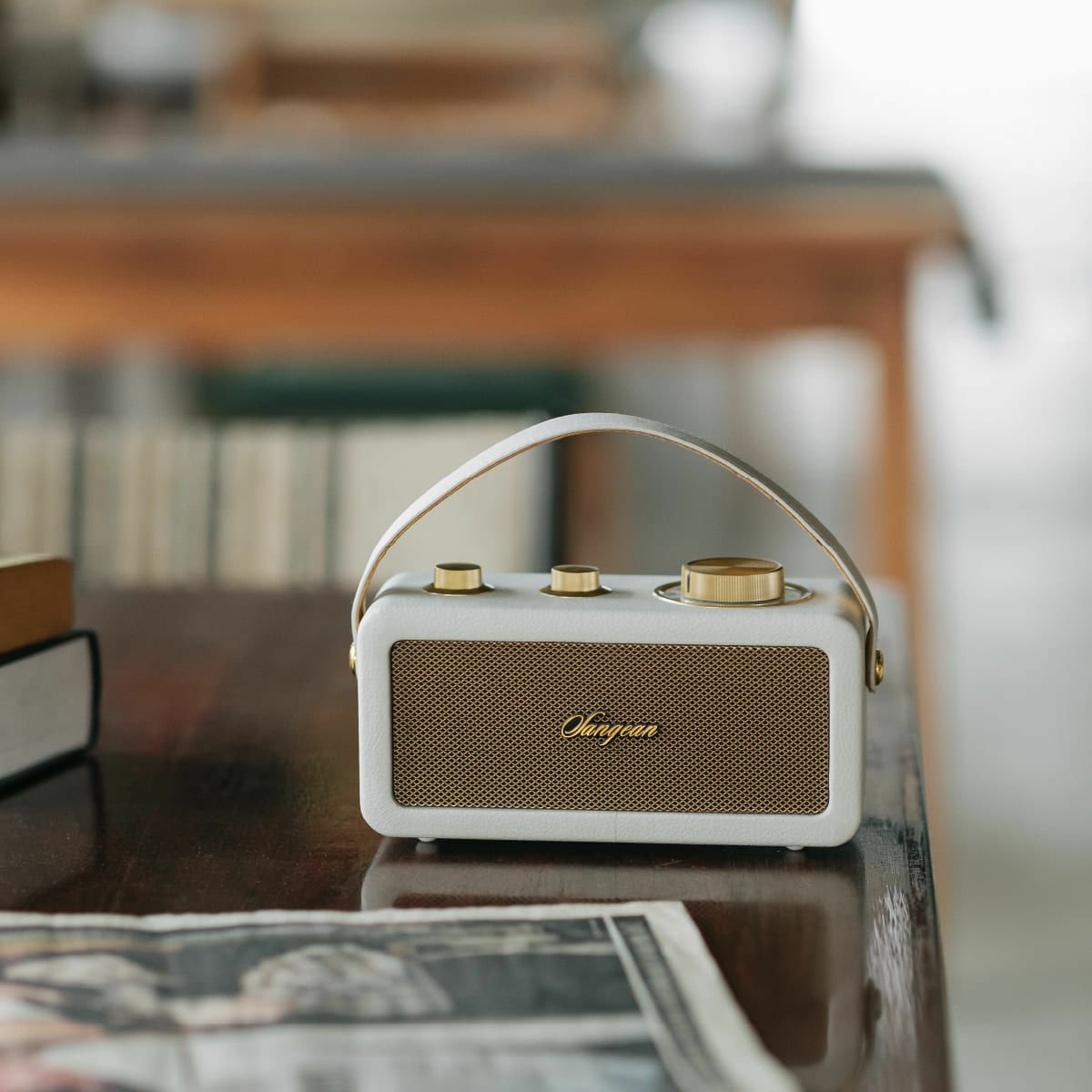 Sangean Ra-101 Ivory Gold Altavoz Portátil