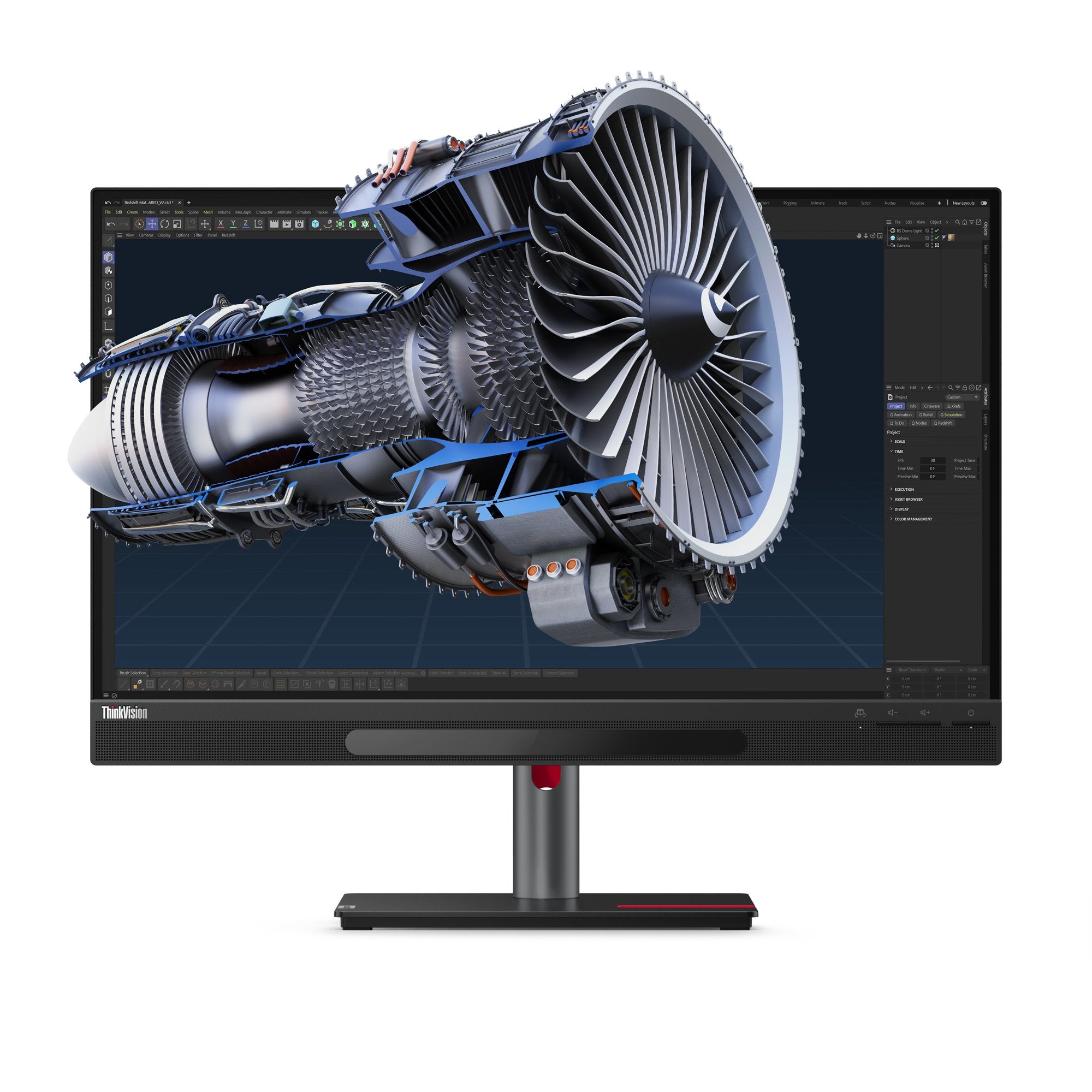 EAN 197532306363 - Lenovo ThinkVision 27 3D pantalla para PC 68,6 cm (27") 3840 x 2160 Pixeles 4K Ultra HD LED Negro imagen 1