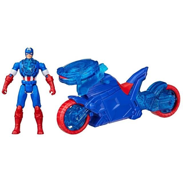EAN 5010996283887 - Marvel Avengers Epic World of Action Captain America Shield-Shot Cycle imagen 1
