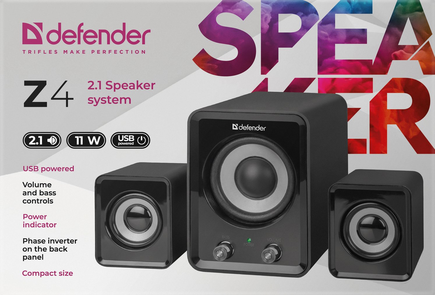 EAN 4714033655088 - Defender Z4 Negro Alámbrico 11 W imagen 3