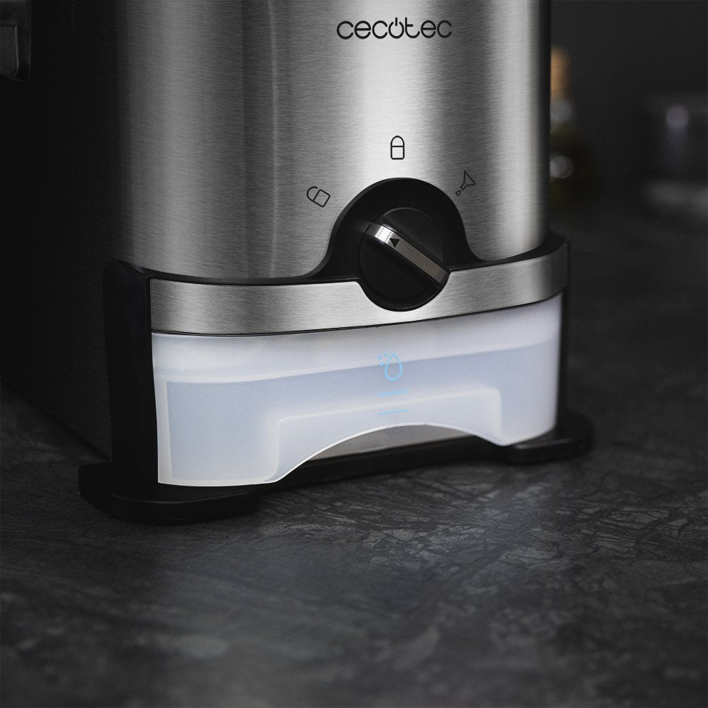 EAN 8435484030779 - Cecotec CleanFry Infinity 3000 ProFilter Sencillo 3 L 2400 W Freidora Negro, Acero inoxidable imagen 8