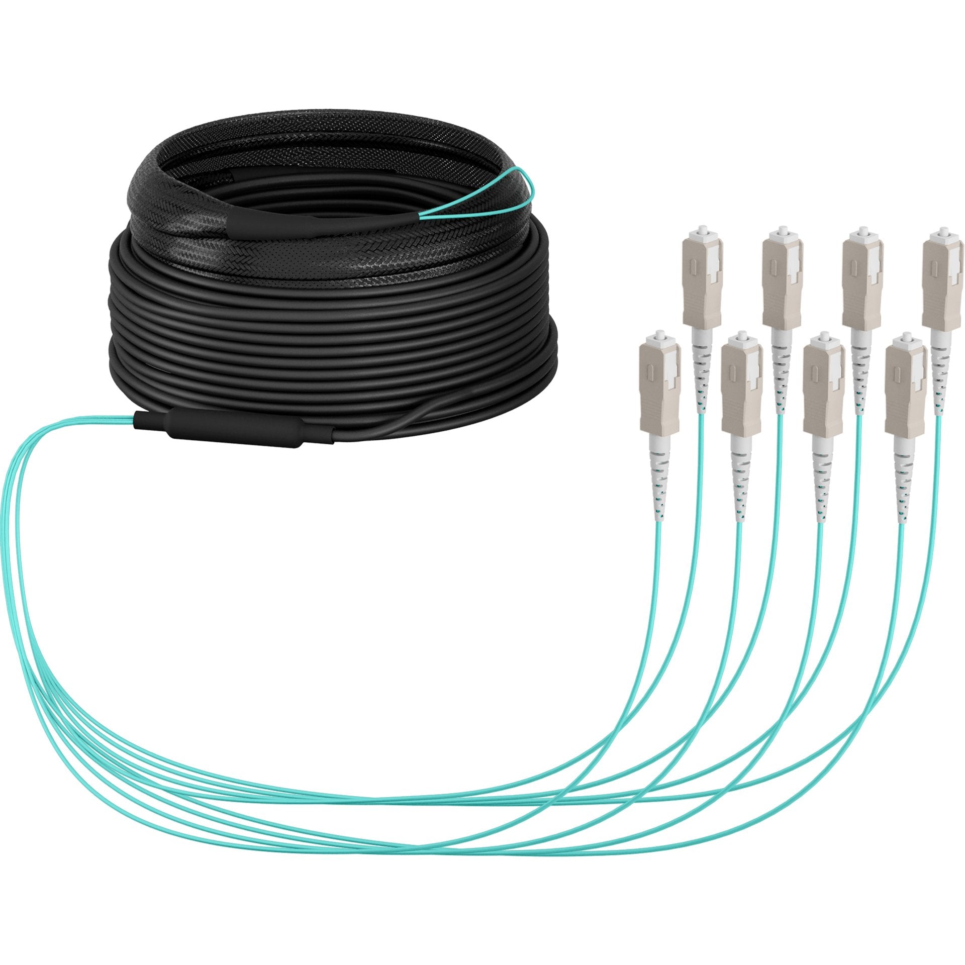 Efb Trunkcable U-Dq(Zn)Bh Om3 8g (1x8) Sc-Sc 10m Dca Lszh
