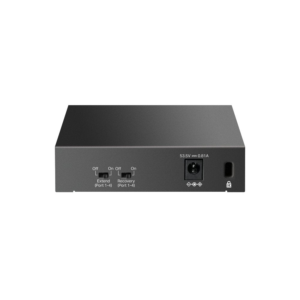Switch No Gestionable Tp-Link Ls105lp Litewave 5p 10/100 4p Poe+ Sobremesa Carcasa Metal No Rack