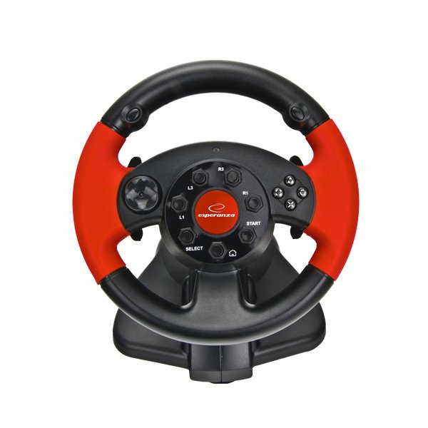 EAN 5905784769295 - xlyne EG103 mando y volante Negro, Rojo Digital PC, Playstation 2, Playstation 3 imagen 2