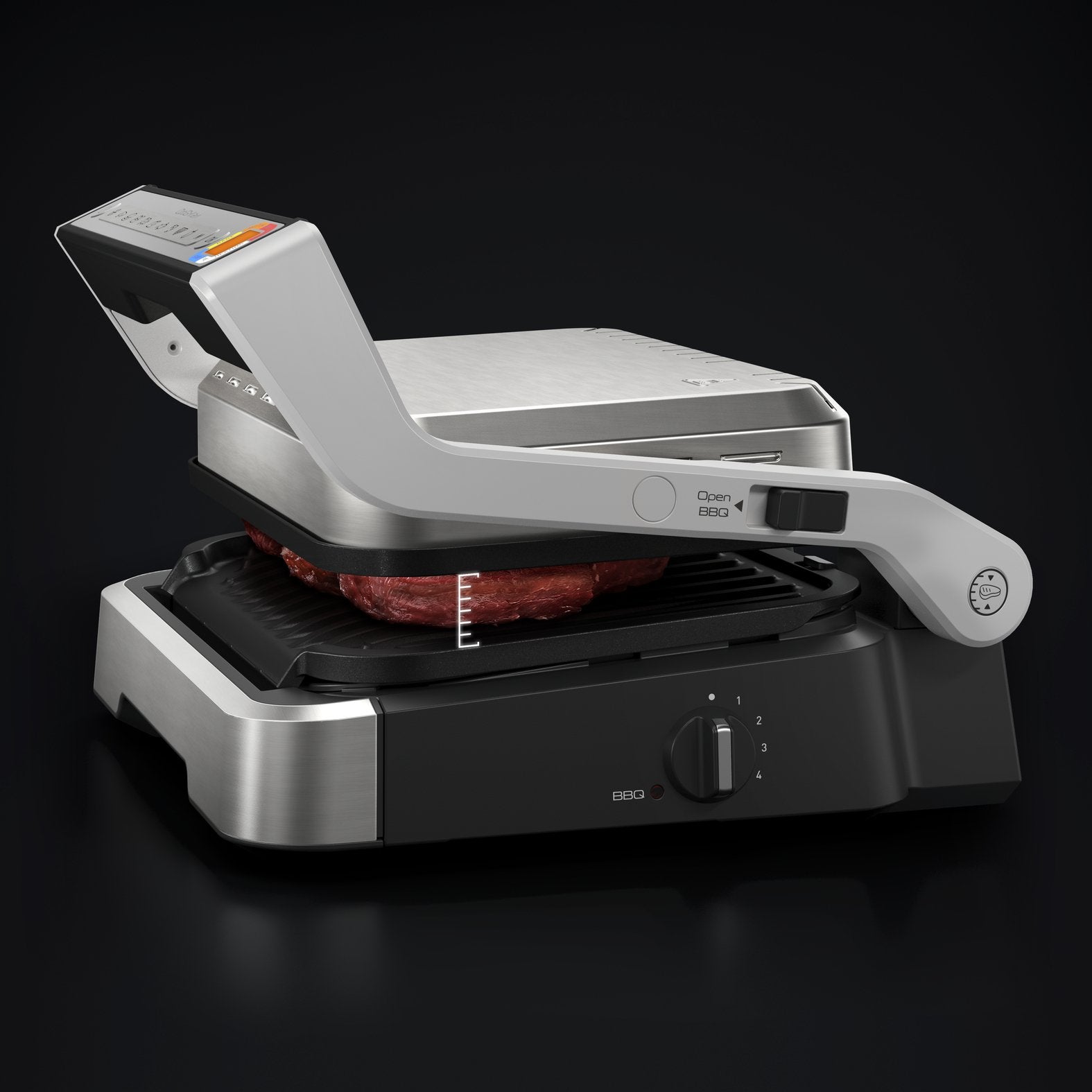 Tefal Optigrill 2in1 Gc772d10 Parrilla Eléctrica De Contacto