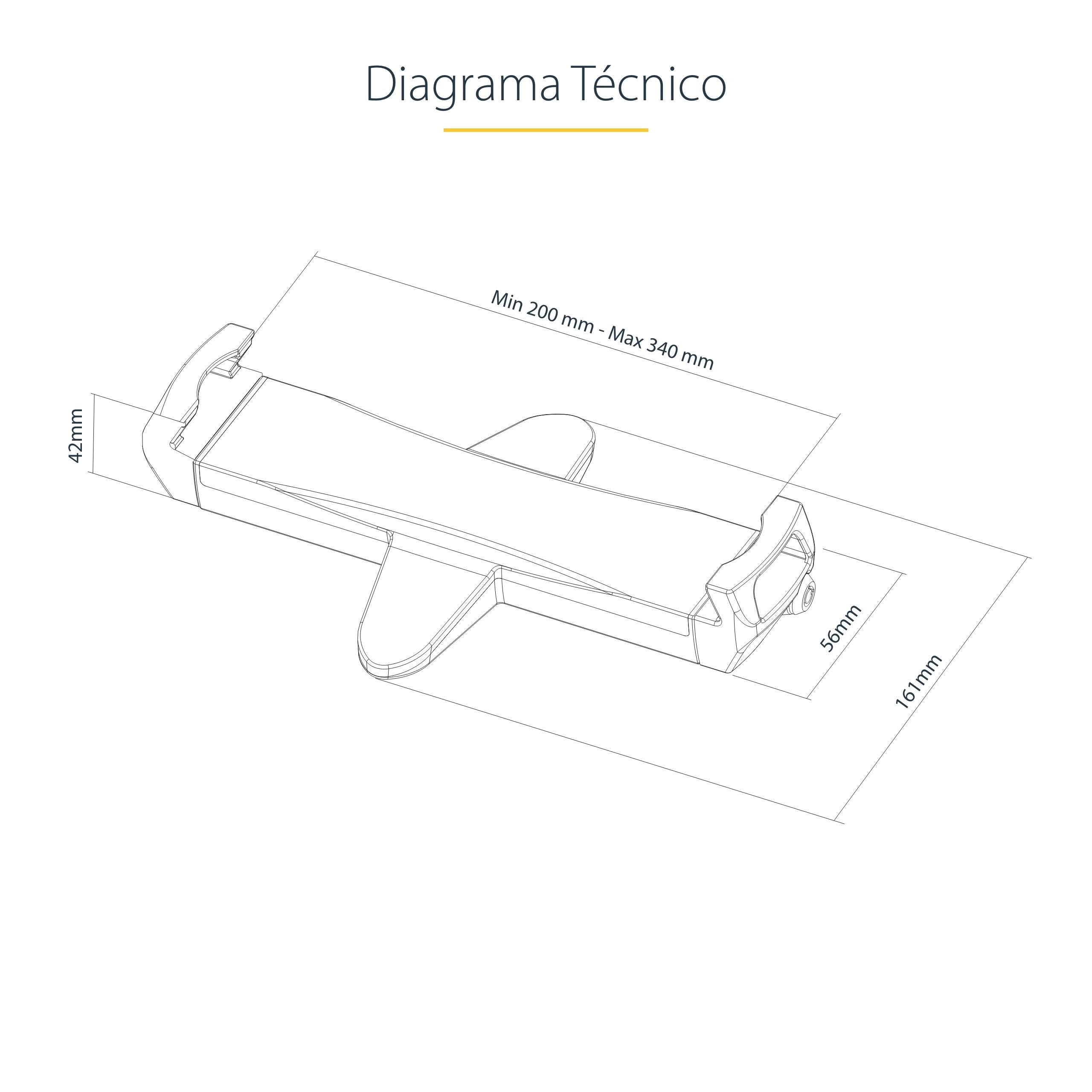 EAN 0065030895354 - StarTech.com TABLET-VESA-ADAPTER soporte Soporte pasivo Tablet/UMPC Negro imagen 11