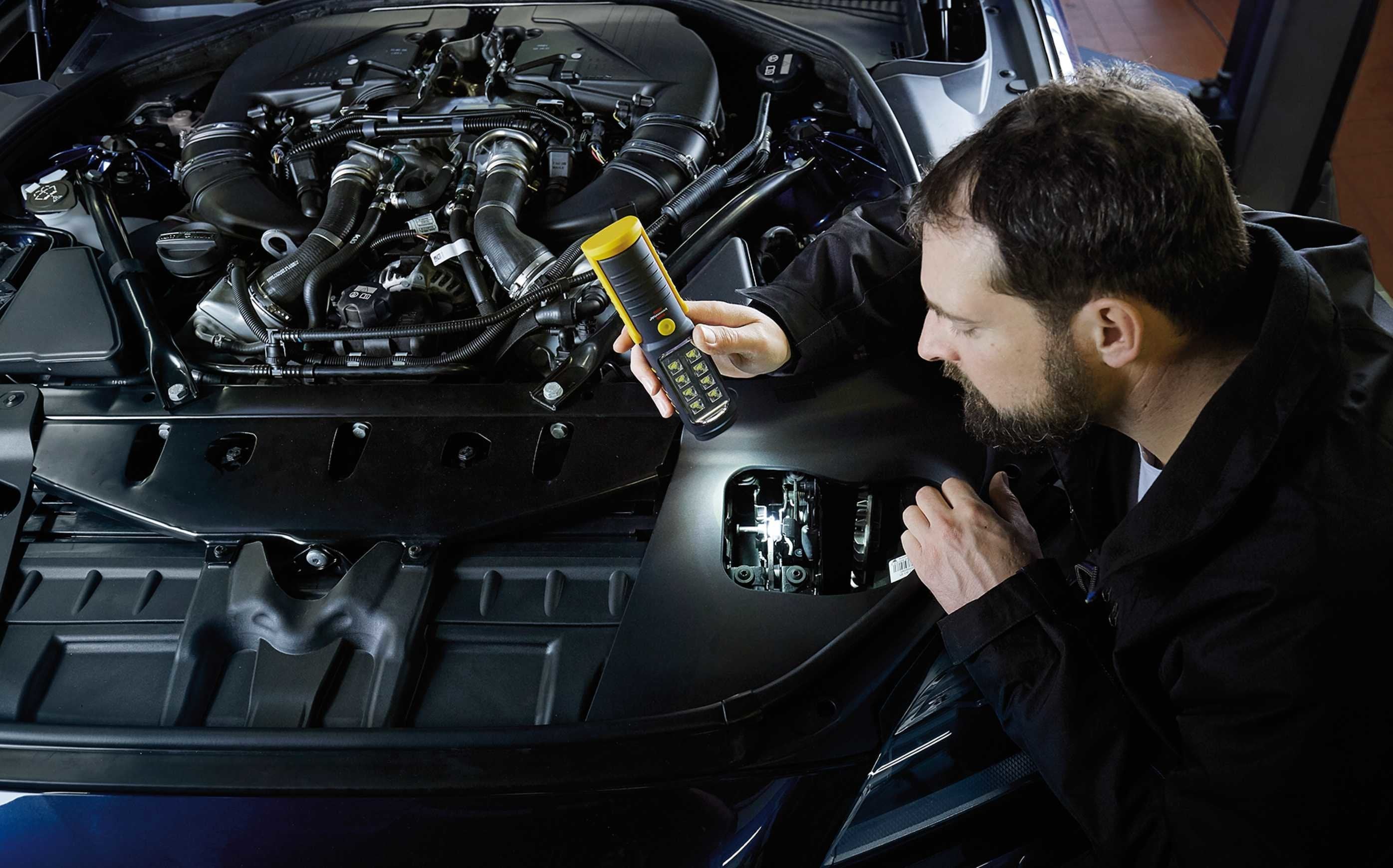 Brennenstuhl 1175410010 Linterna Linterna De Mano Negro, Amarillo Led