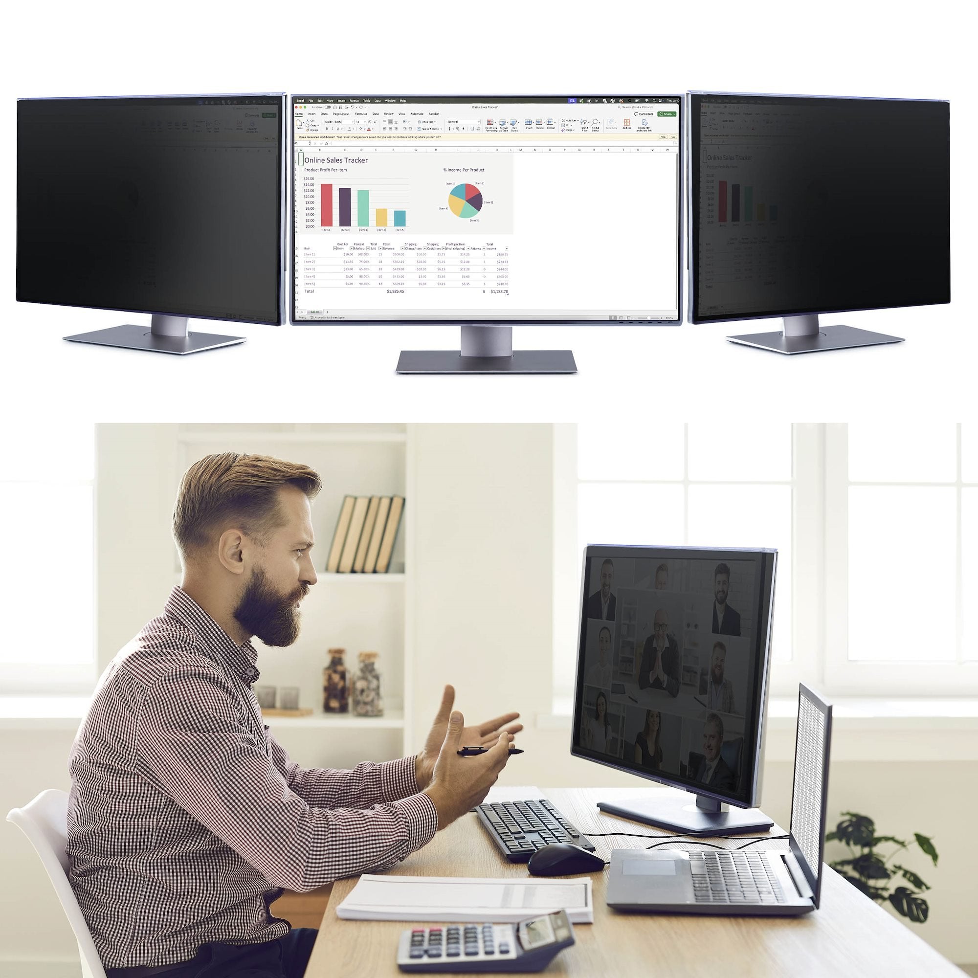 32 Monitor Privacy Screen