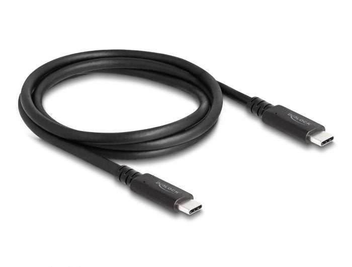 Delock Usb4 40 Gbps Cable Koaxial 1,2 M Usb Pd 3.1 Extended Power Range 240 W